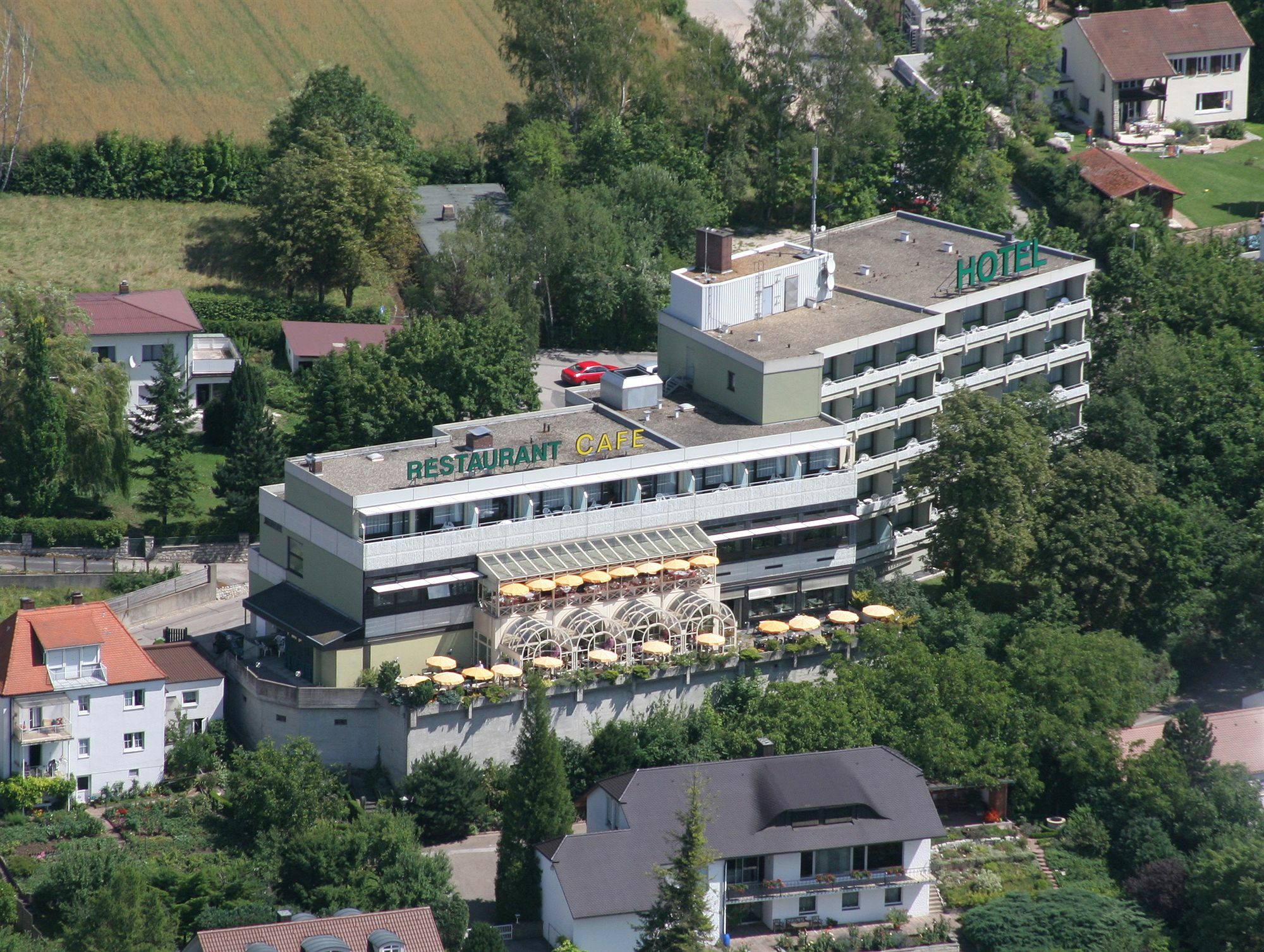 Hotel Am Drechselsgarten Ансбах Екстериор снимка